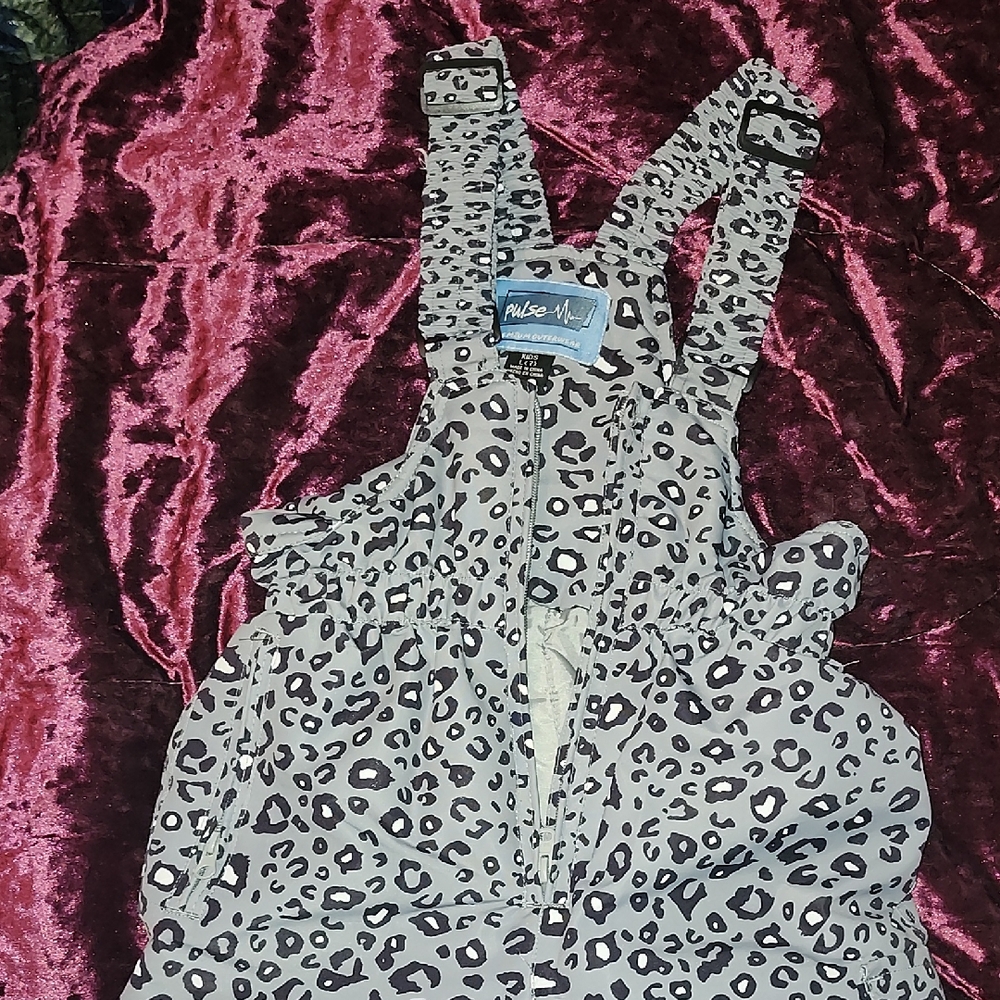 Pulse Kids Gray and Black Patterned Jacket